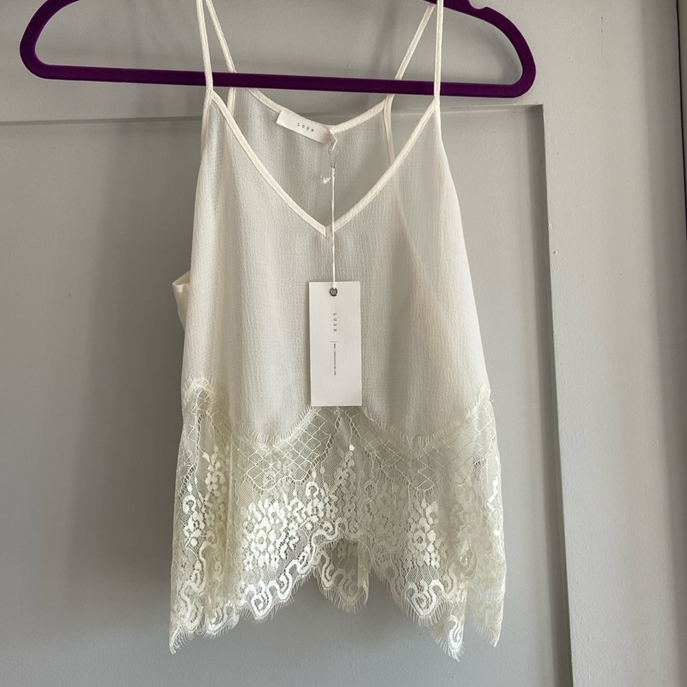 NWT Lush lacy camisole size S